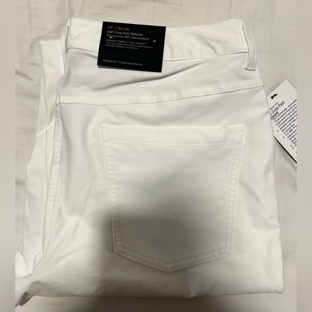 LULULEMON ABC PANT / CROP RELAXED FIT
